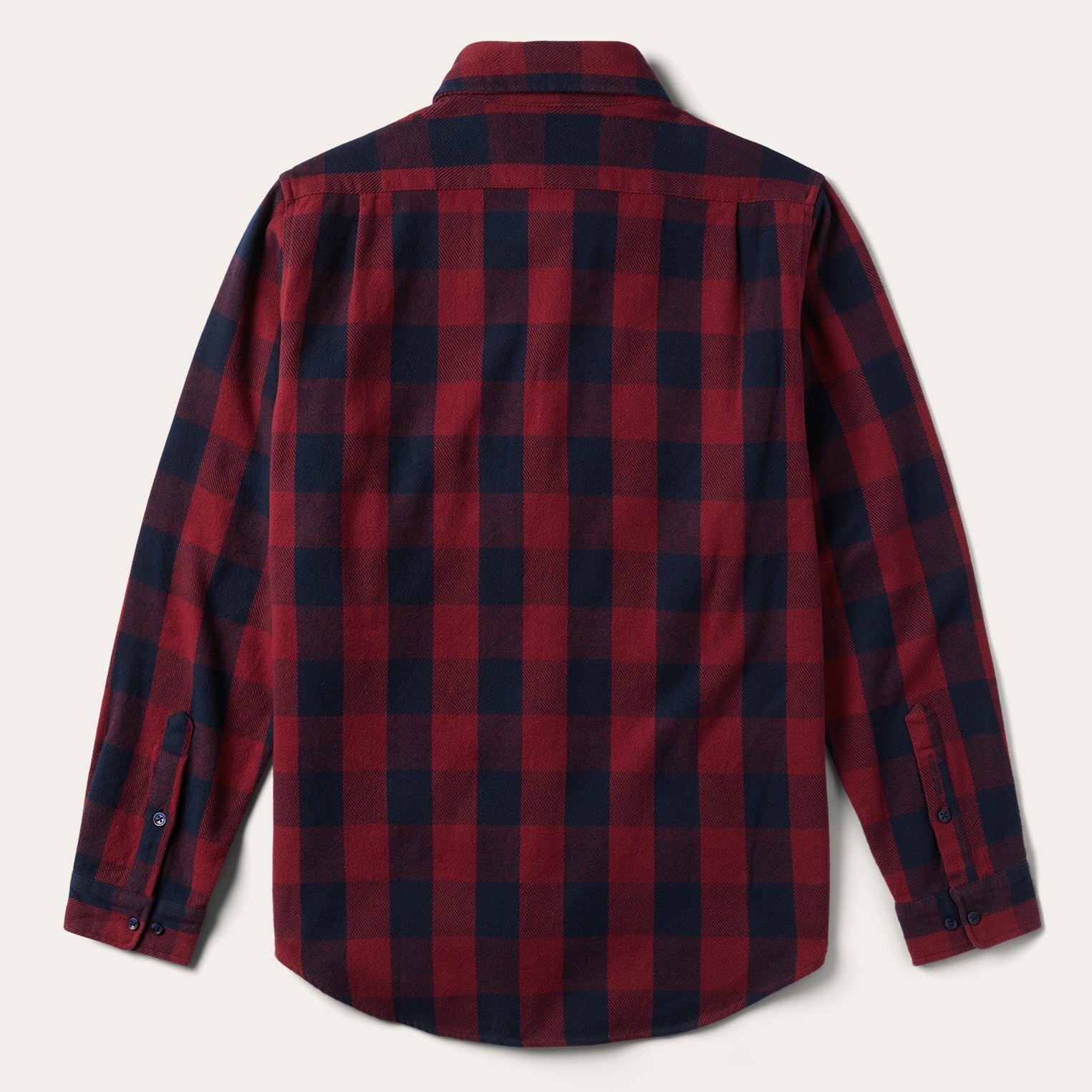 Buffalo Check Twill Shirt Red | Stetson