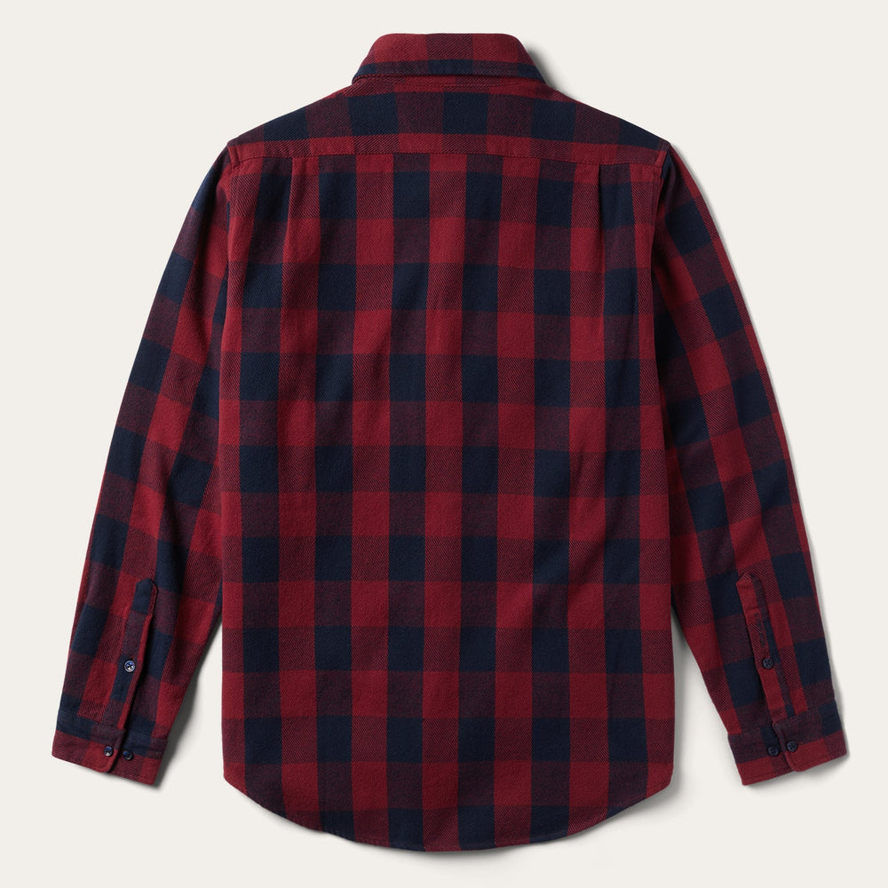 Buffalo Check Twill Shirt Red | Stetson
