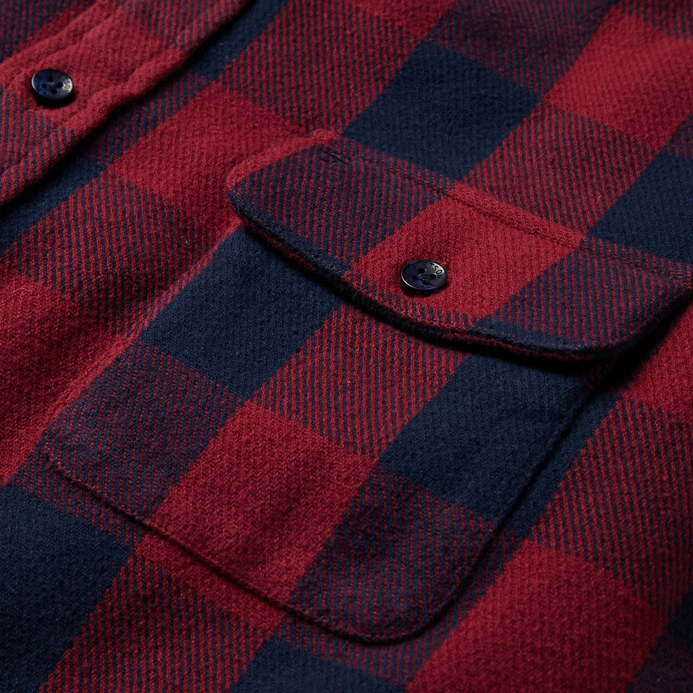 Buffalo Check Twill Shirt Red | Stetson