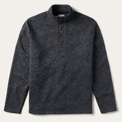 Grey Bonded Knit Sweater Grey | Stetson