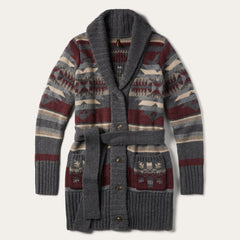 Aztec Belted Cardigan Multi | Stetson