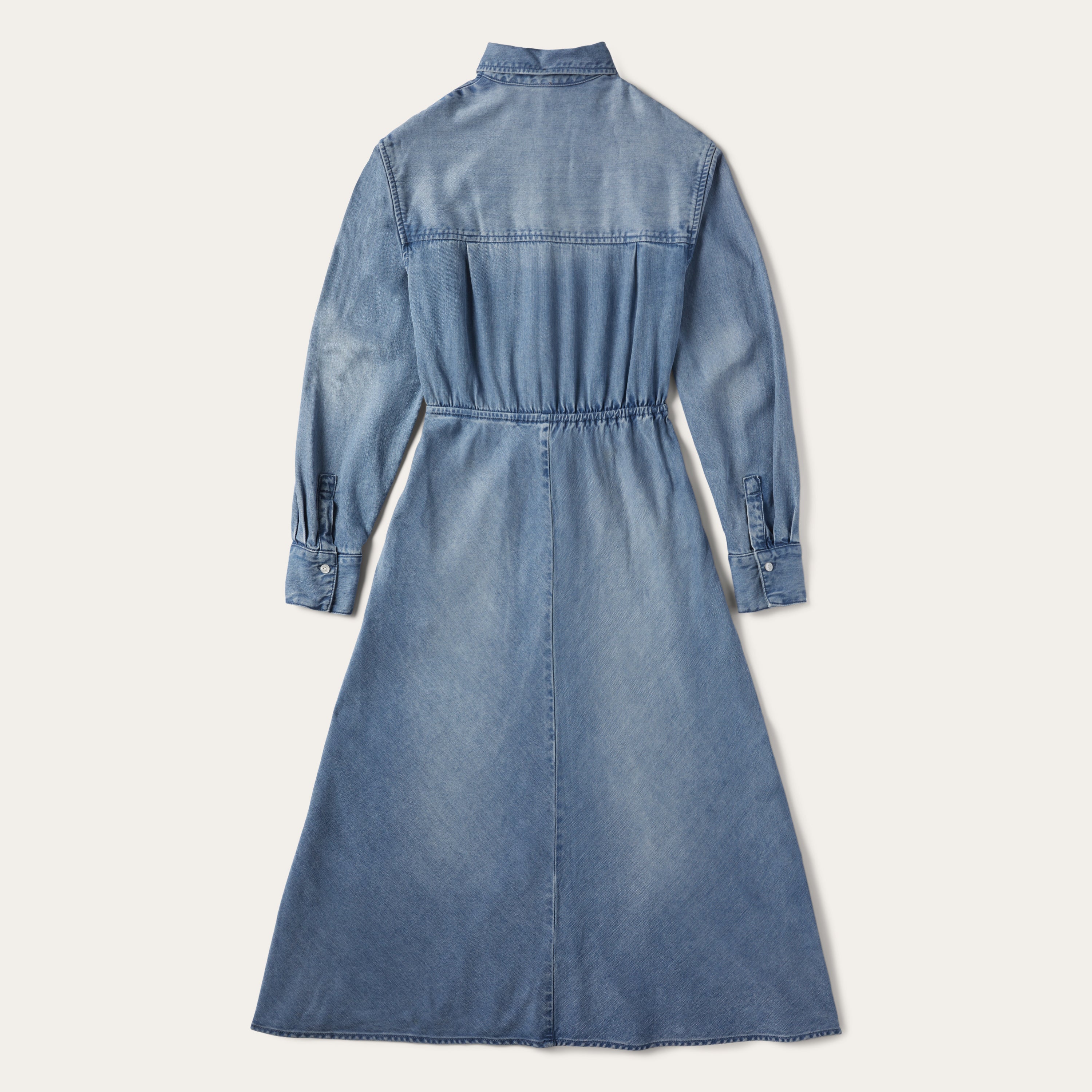 Denim Tie-Front Dress Blue | Stetson