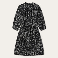 Southwestern Ditzy Print Dress Black | Stetson