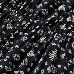 Southwestern Ditzy Print Dress Black | Stetson