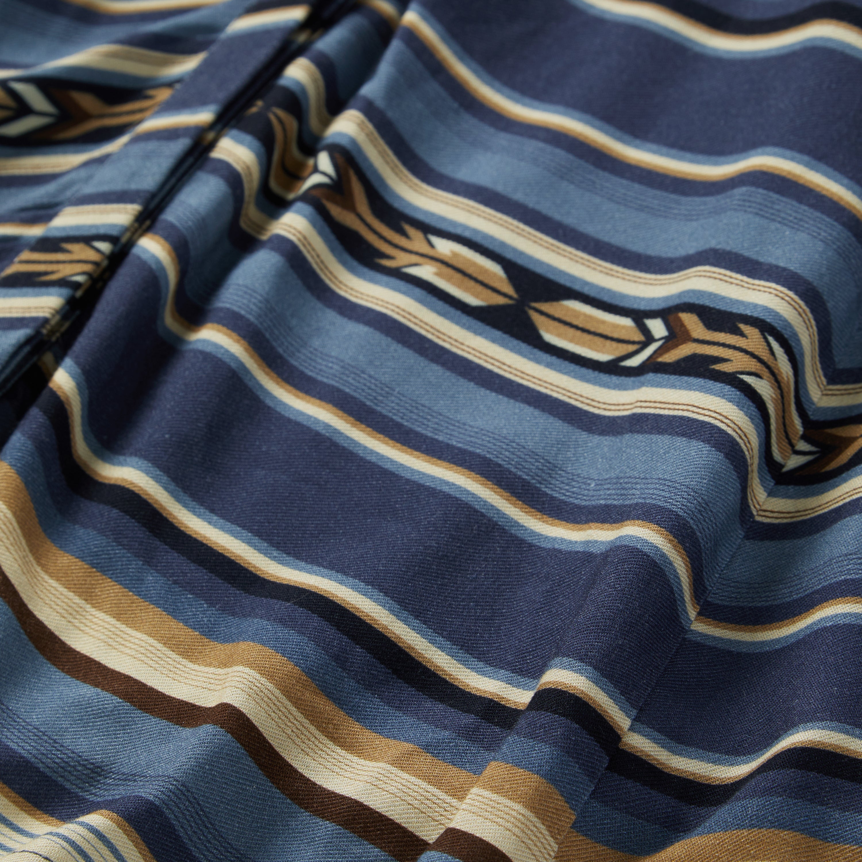 Indigo Serape Print Dress Blue | Stetson