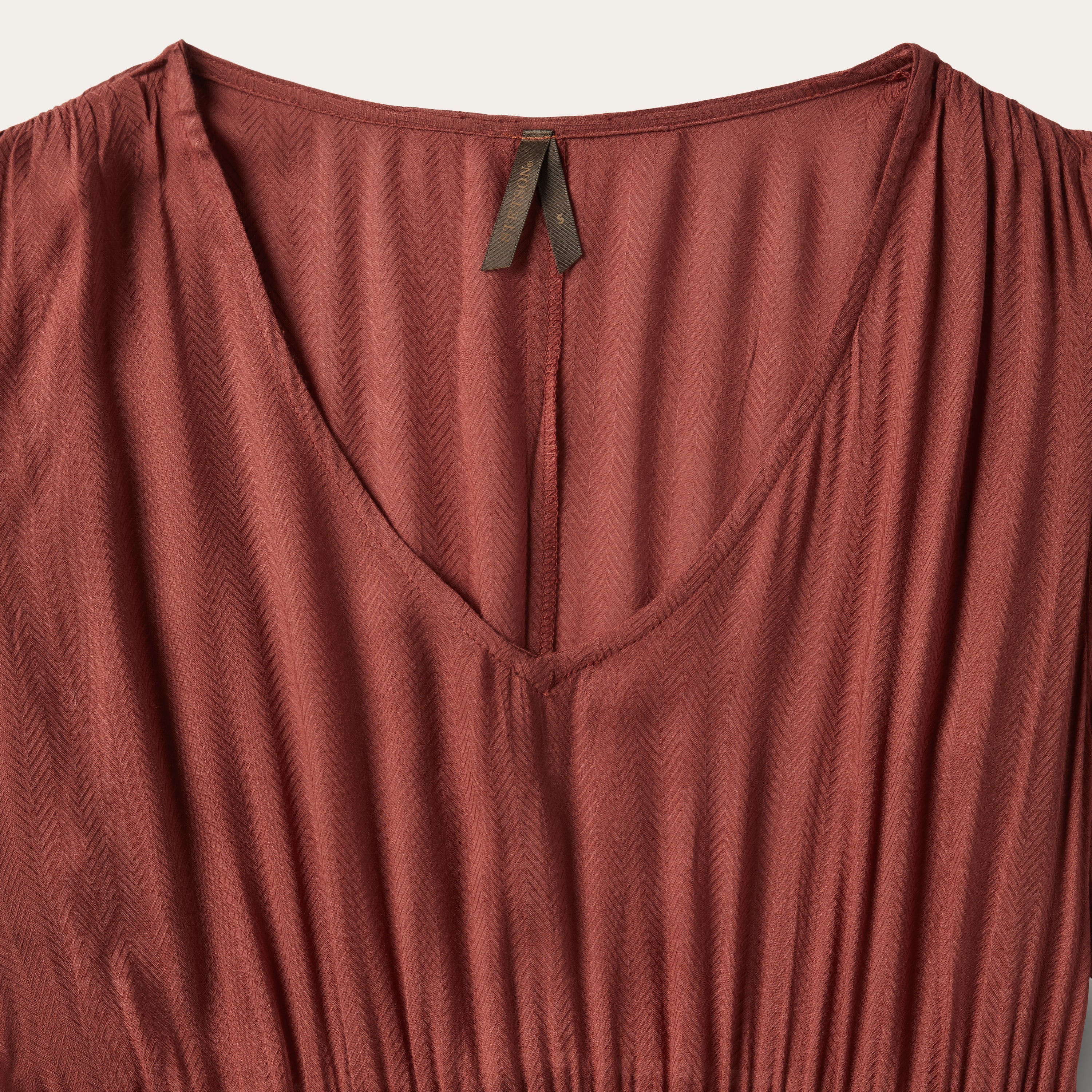 Cinnamon Herringbone Dress Brown | Stetson