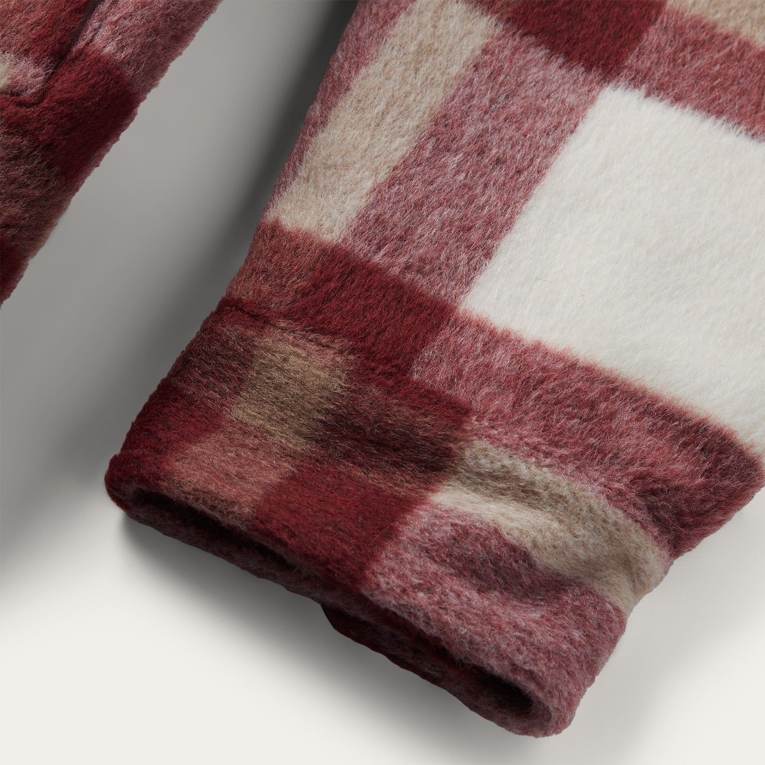 Plaid Lined Jac-Shirt Red | Stetson