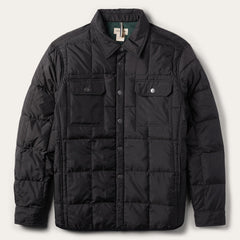 Crushable Black Parachute Jacket Black | Stetson