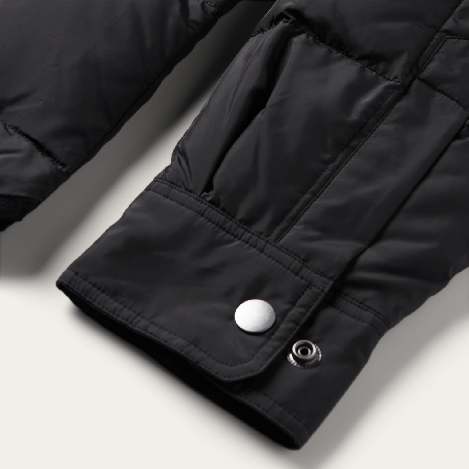 Crushable Black Parachute Jacket Black | Stetson