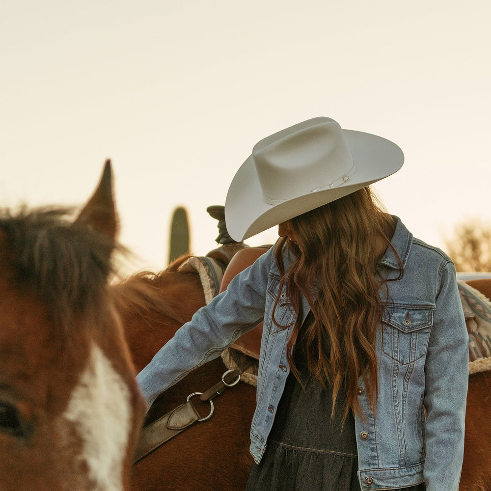 Stretch Denim Jacket Blue | Stetson