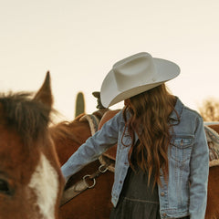 Stretch Denim Jacket Blue | Stetson