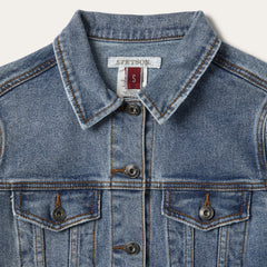 Stretch Denim Jacket Blue | Stetson