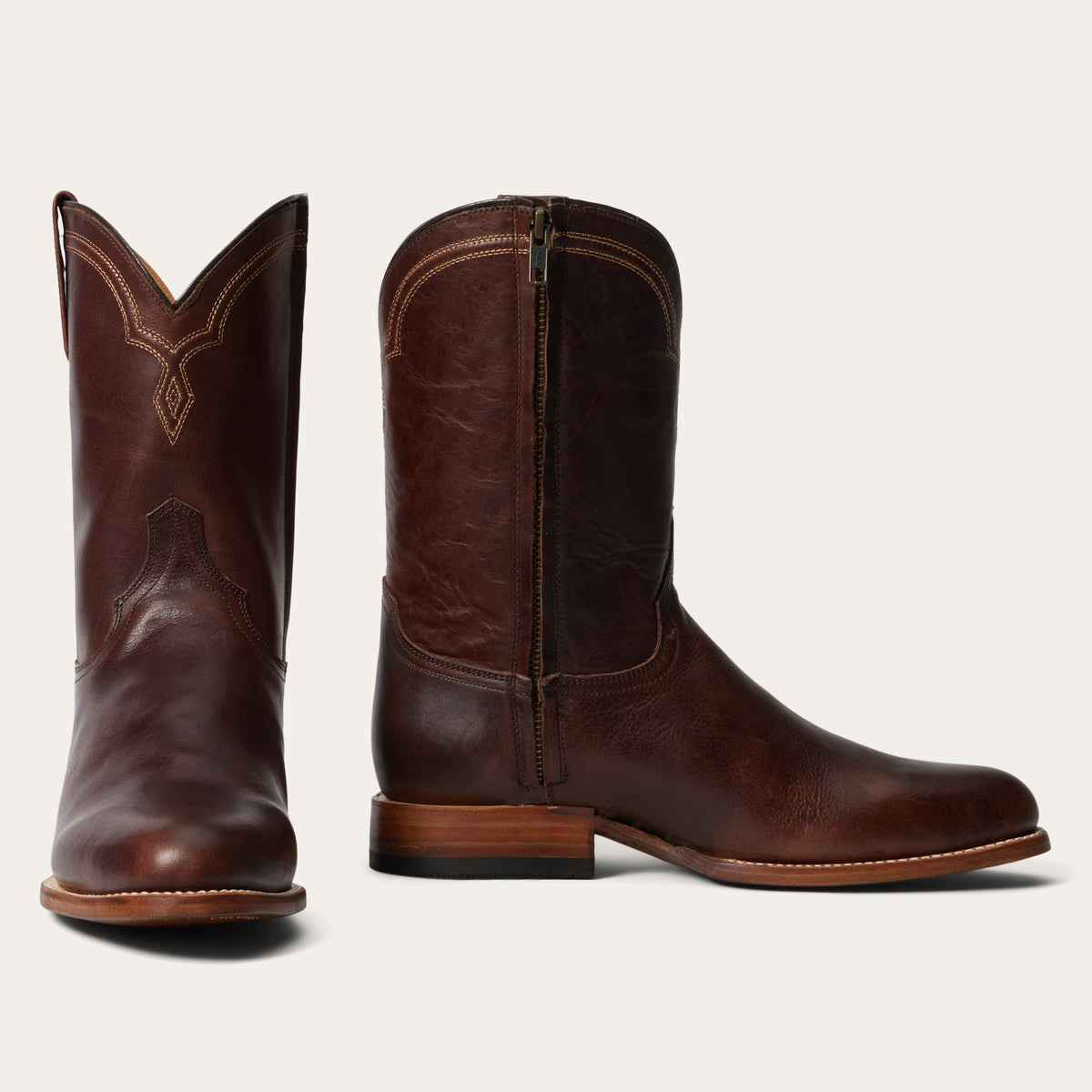 Rancher Zip Roper Oiled Oxblood | Stetson