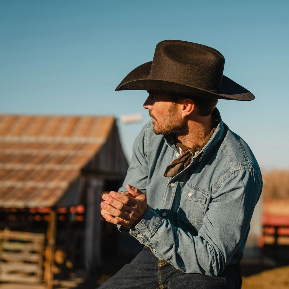 Corral 4X Cowboy Hat Chocolate | Stetson
