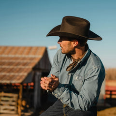 Corral 4X Cowboy Hat Chocolate | Stetson