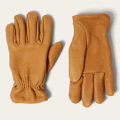 Deerskin Roper Glove - Lined Saddle Tan | Stetson
