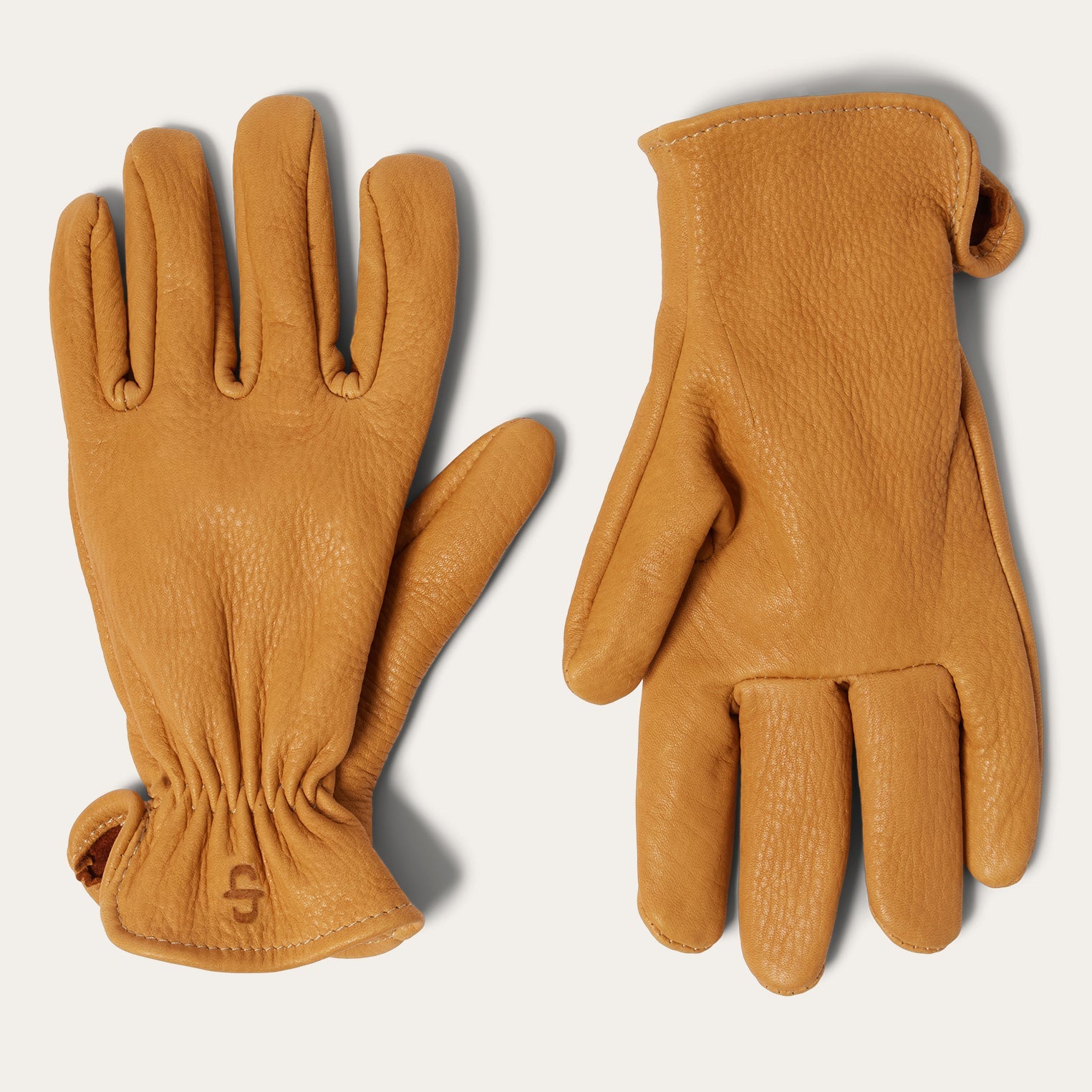 Deerskin Roper Glove - Unlined Saddle Tan | Stetson