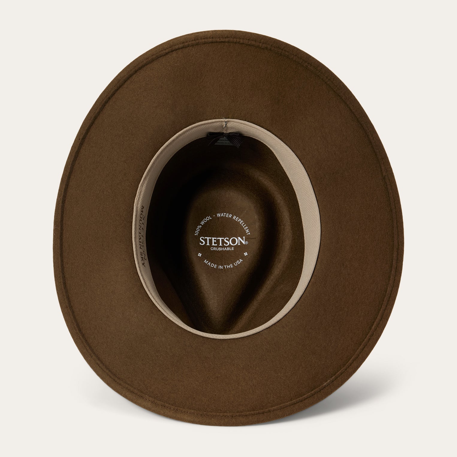 Mountain Sky Crushable Outdoor Hat Acorn | Stetson