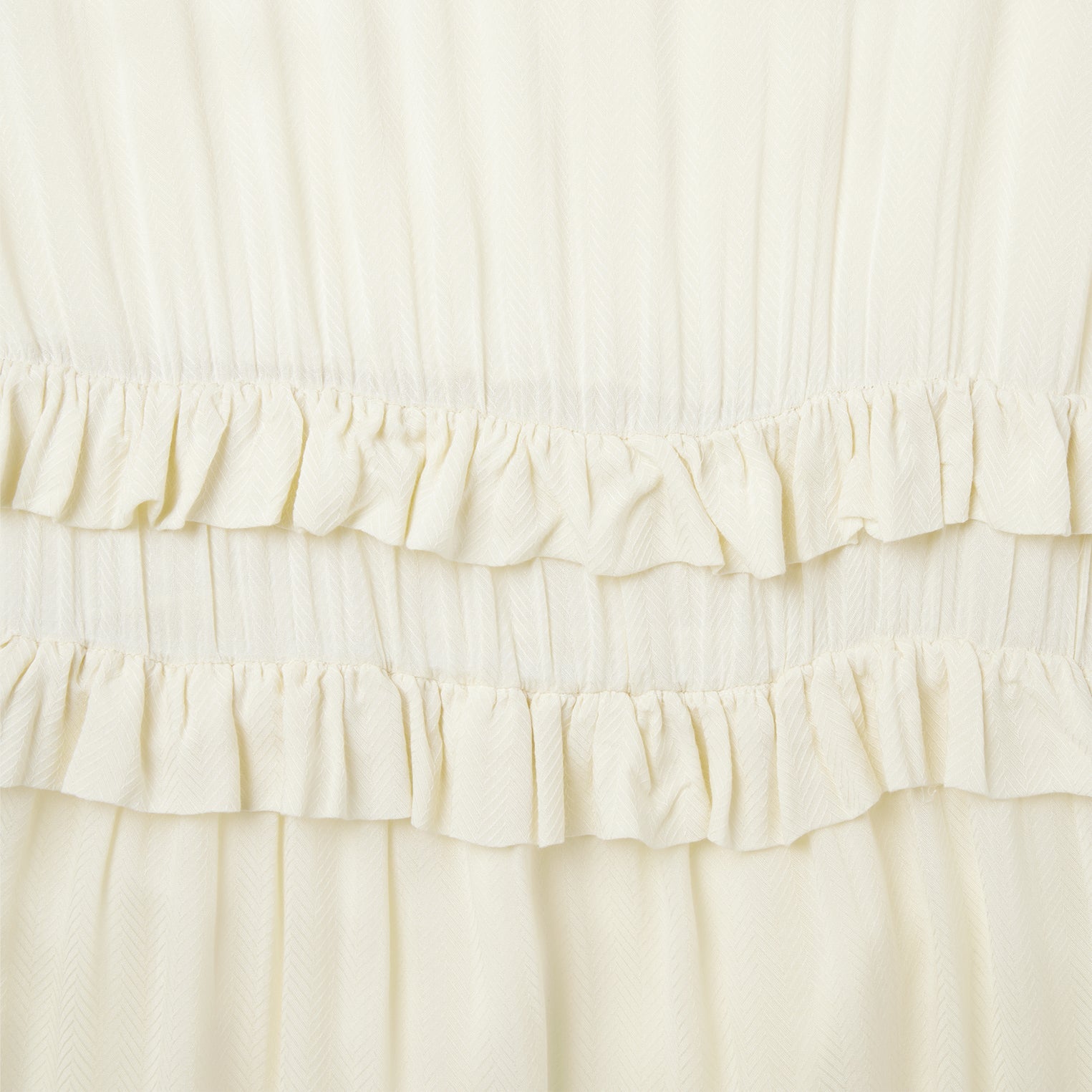Cream Herringbone Dress White | Stetson
