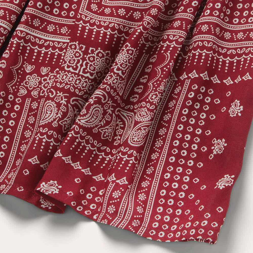 Red Bandana Patchwork Dress Red | Stetson