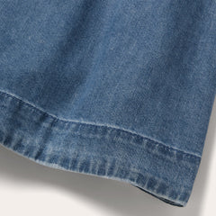 Denim Button Front Shirt Dress Blue | Stetson