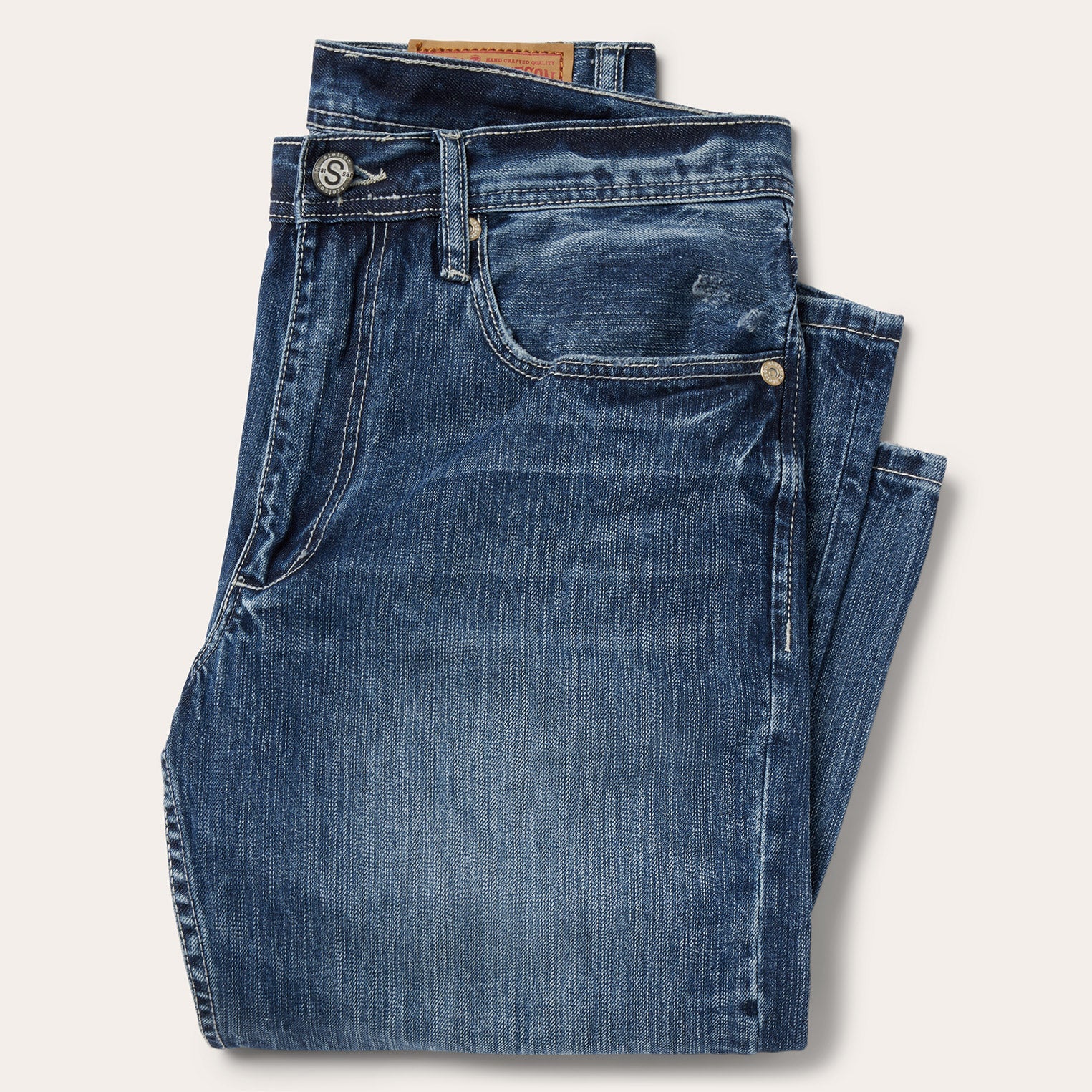 1520 Fit Standard Straight Leg Jean Blue | Stetson