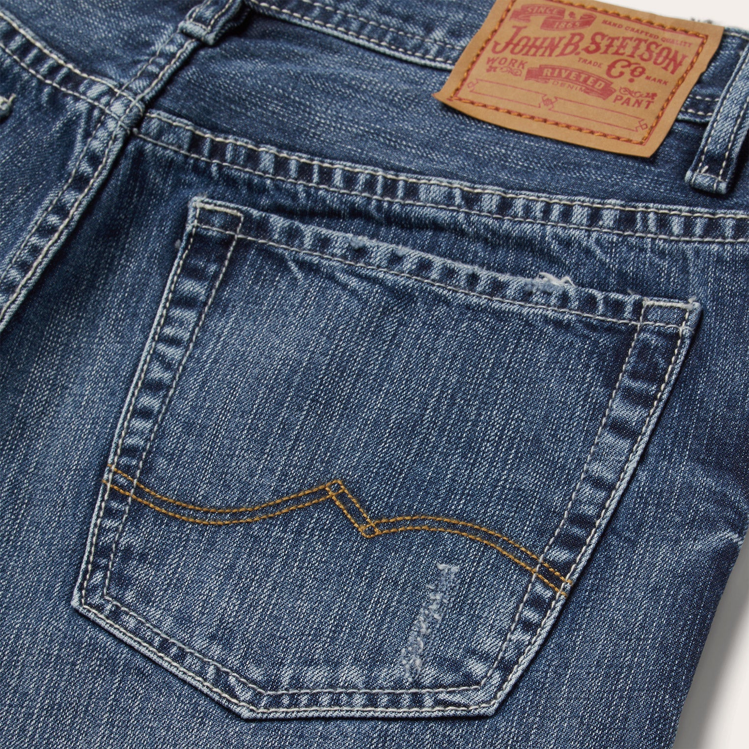 1520 Fit Standard Straight Leg Jean Blue | Stetson