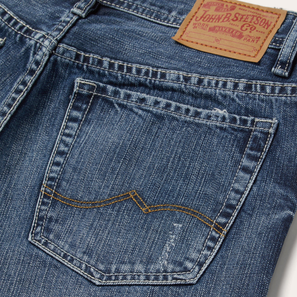 1520 Fit Standard Straight Leg Jean Blue | Stetson