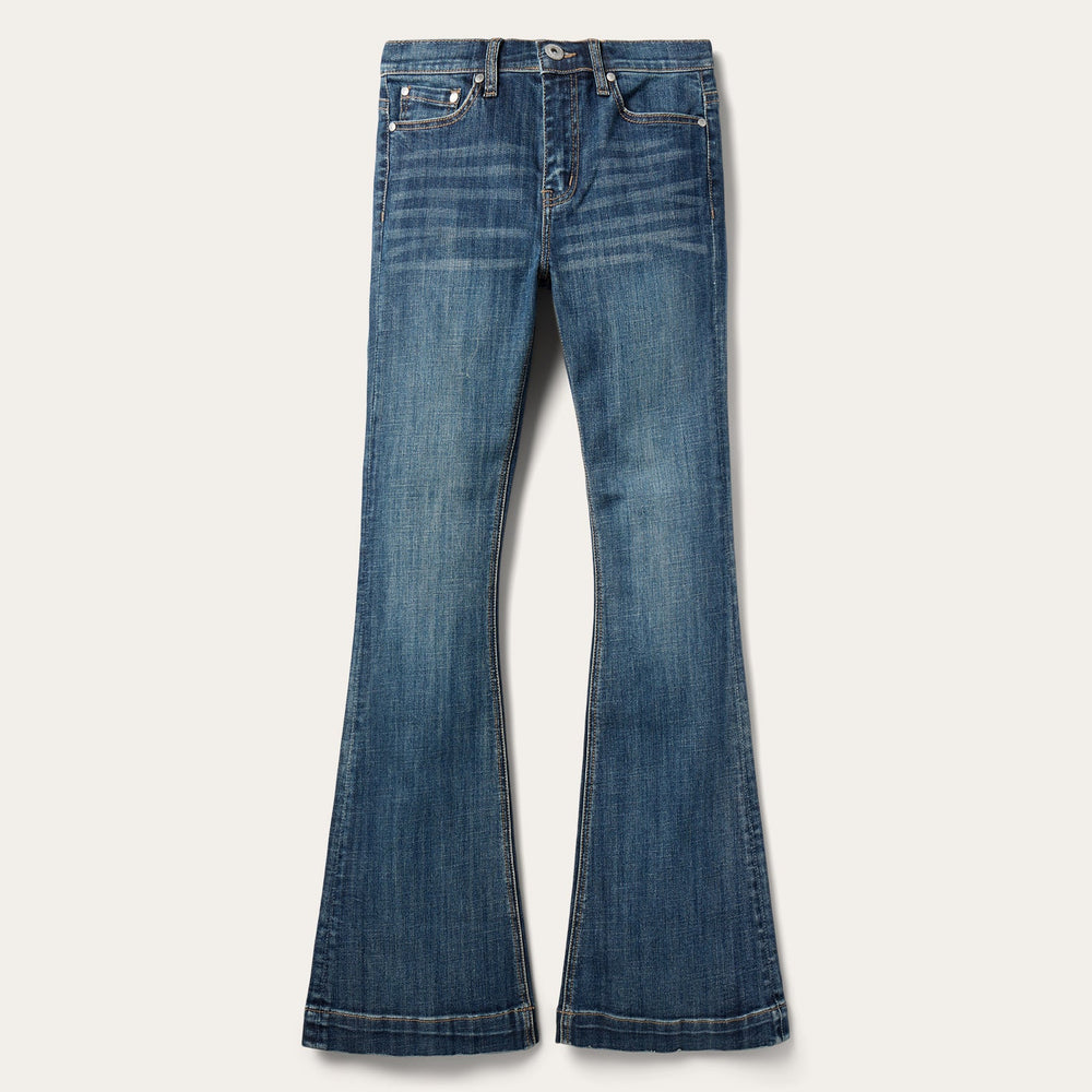 921 High Rise Flare Jeans Blue | Stetson