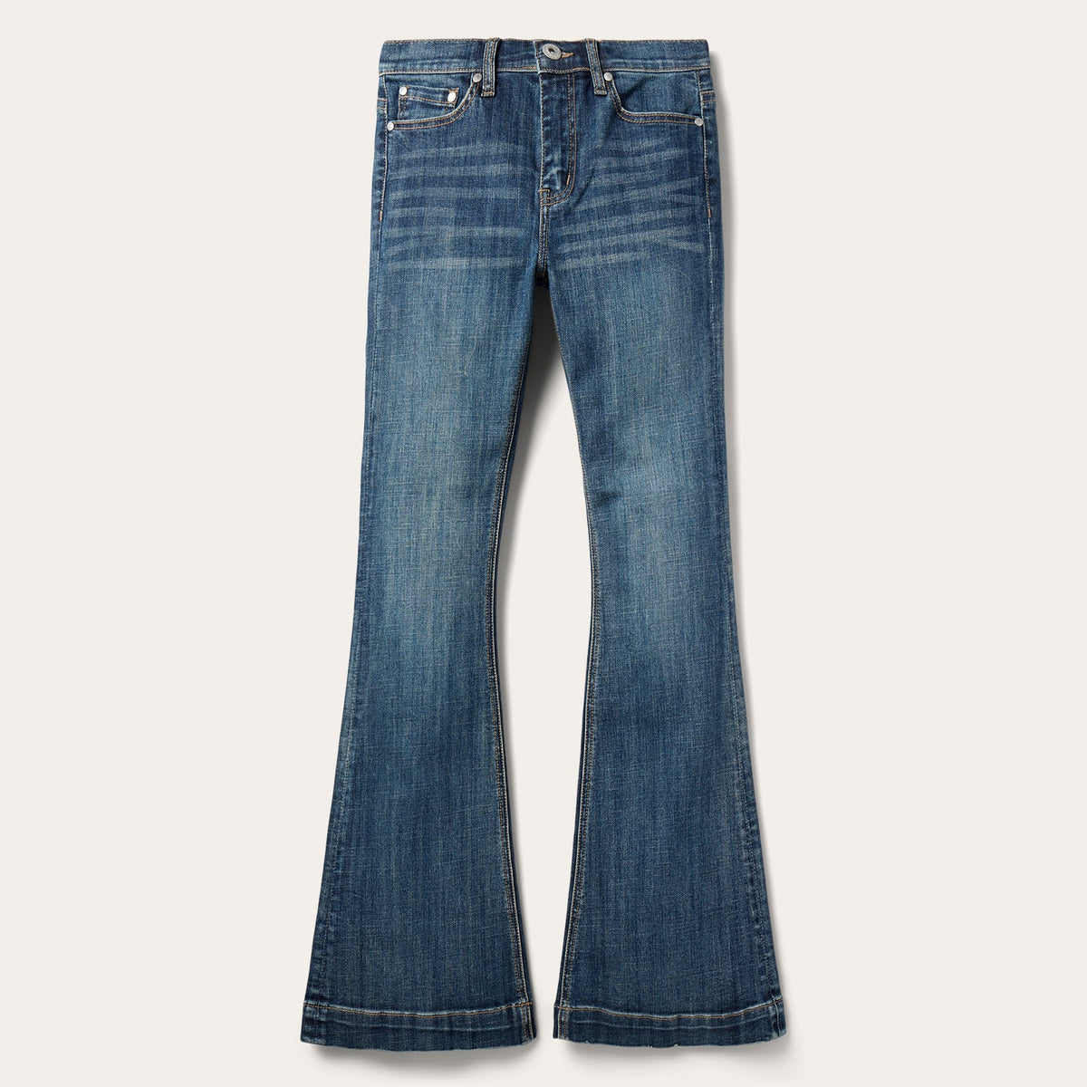 921 High Rise Flare Jeans Blue | Stetson