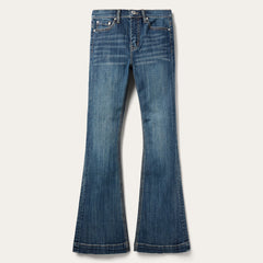 921 High Rise Flare Jeans Blue | Stetson
