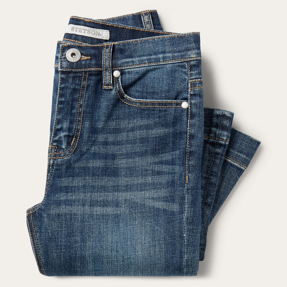 921 High Rise Flare Jeans Blue | Stetson