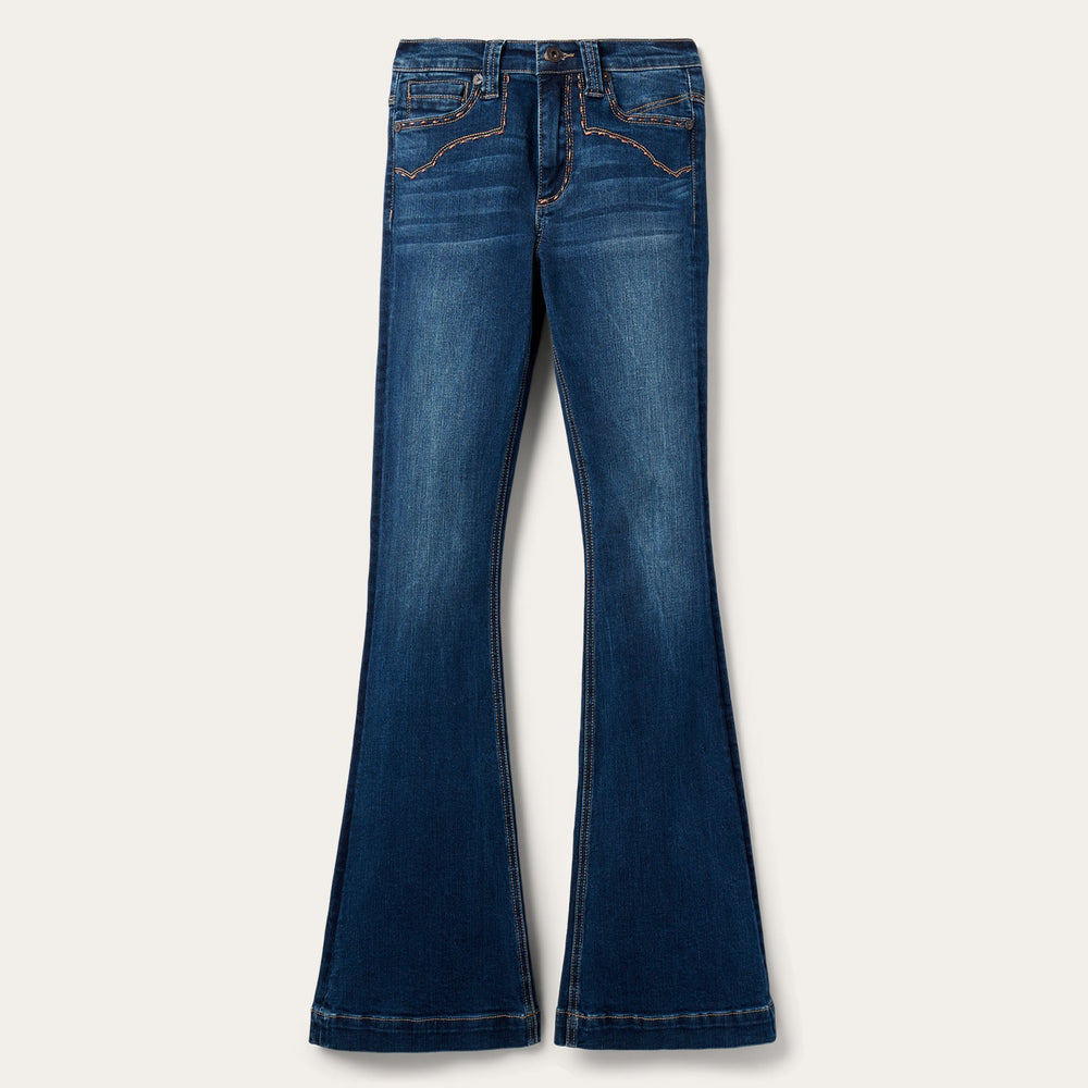 921 High Rise Flare Jeans Blue | Stetson