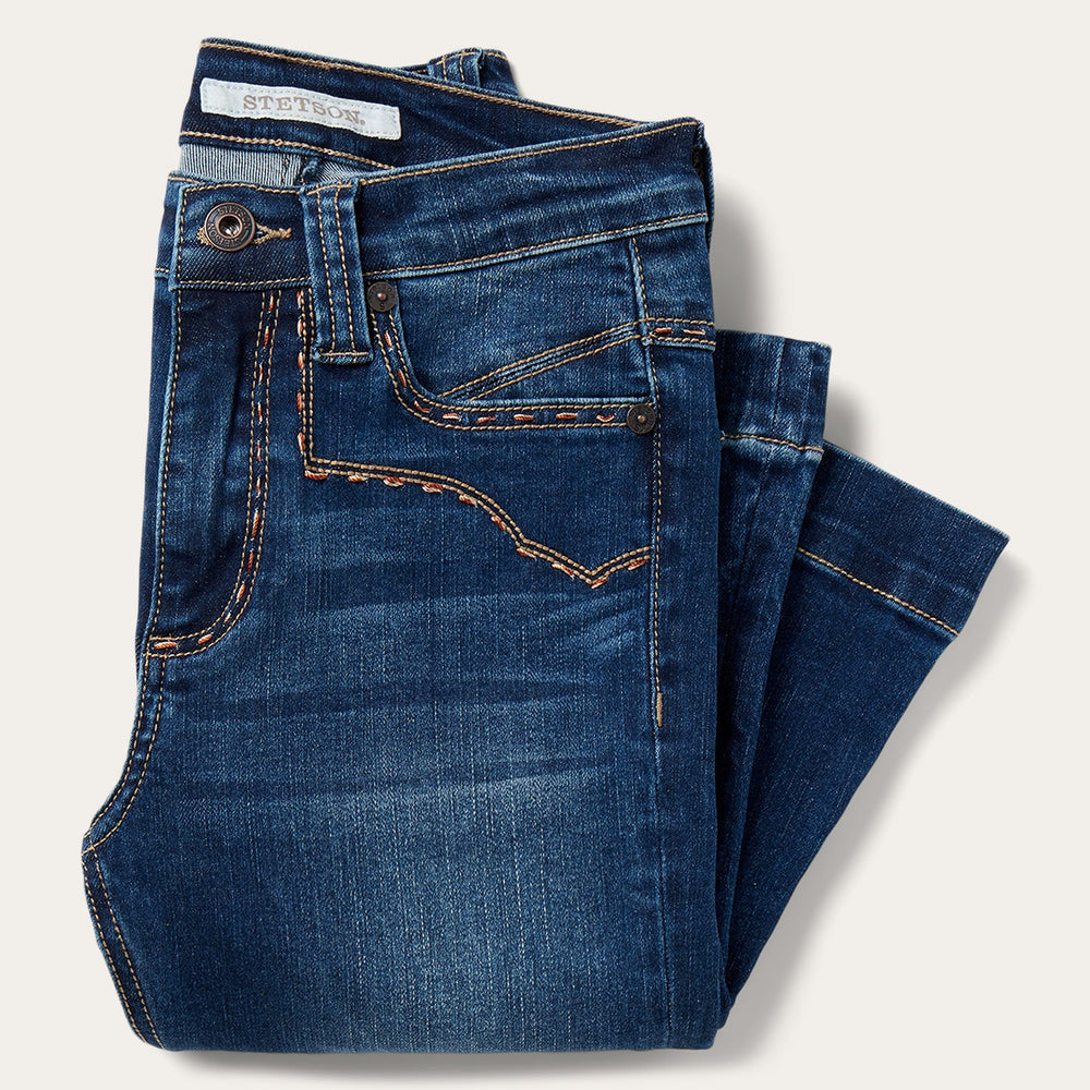 921 High Rise Flare Jeans Blue | Stetson