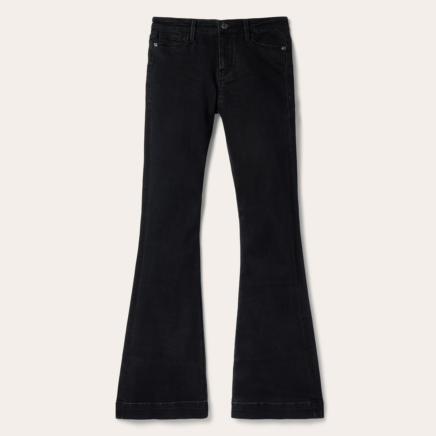 921 High Rise Flare Jeans Black | Stetson