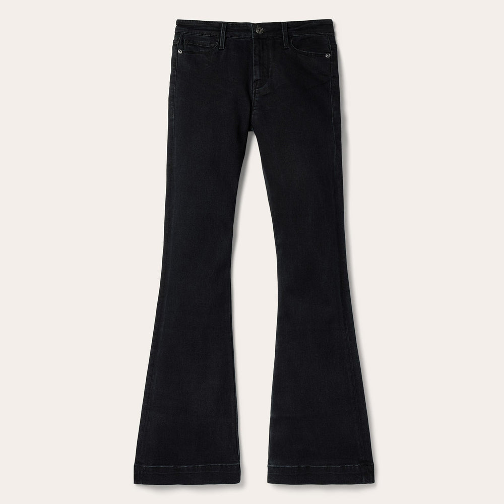 921 High Rise Flare Jeans Black | Stetson