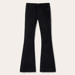 921 High Rise Flare Jeans Black | Stetson