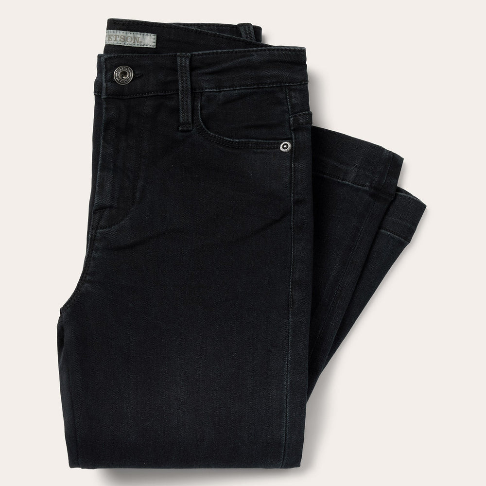 921 High Rise Flare Jeans Black | Stetson
