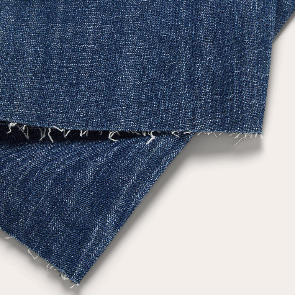 915 High Rise Straight Fit Crop Jeans Blue | Stetson
