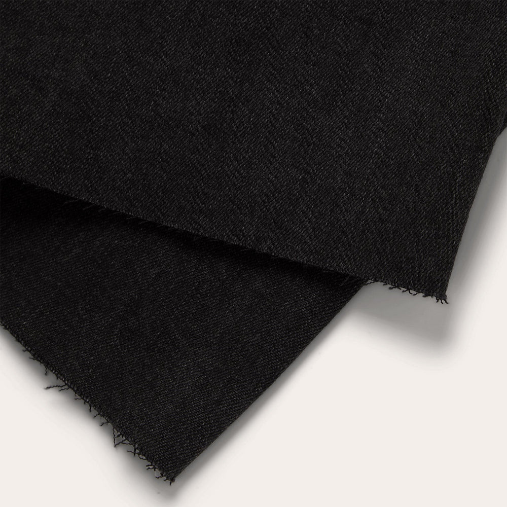 915 High Rise Straight Fit Crop Jeans Black | Stetson