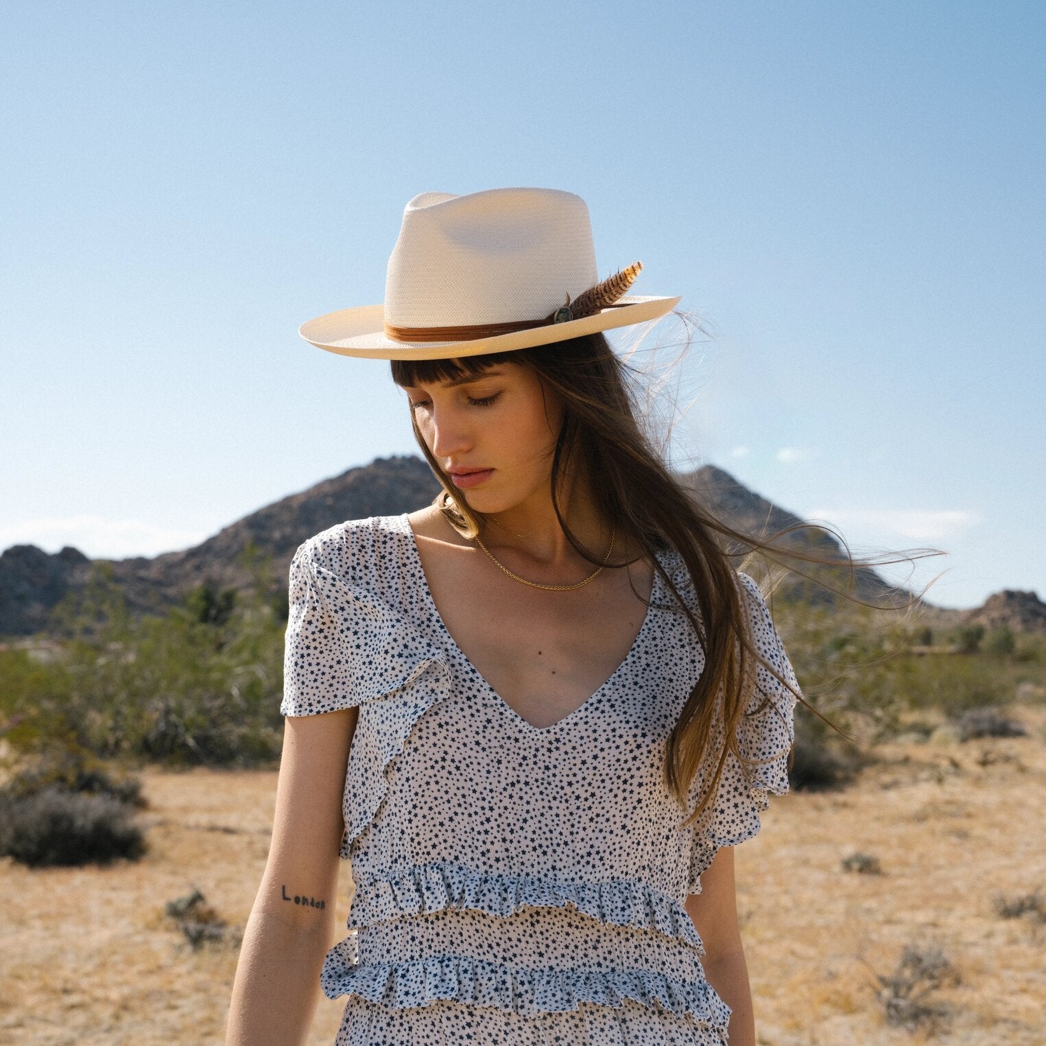 Tallahassee Shantung Straw Fedora Natural | Stetson