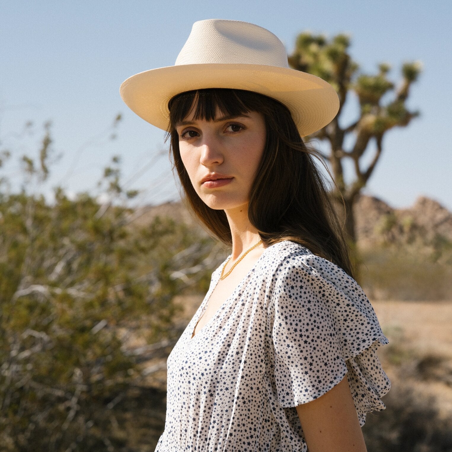 Tallahassee Shantung Straw Fedora Natural | Stetson