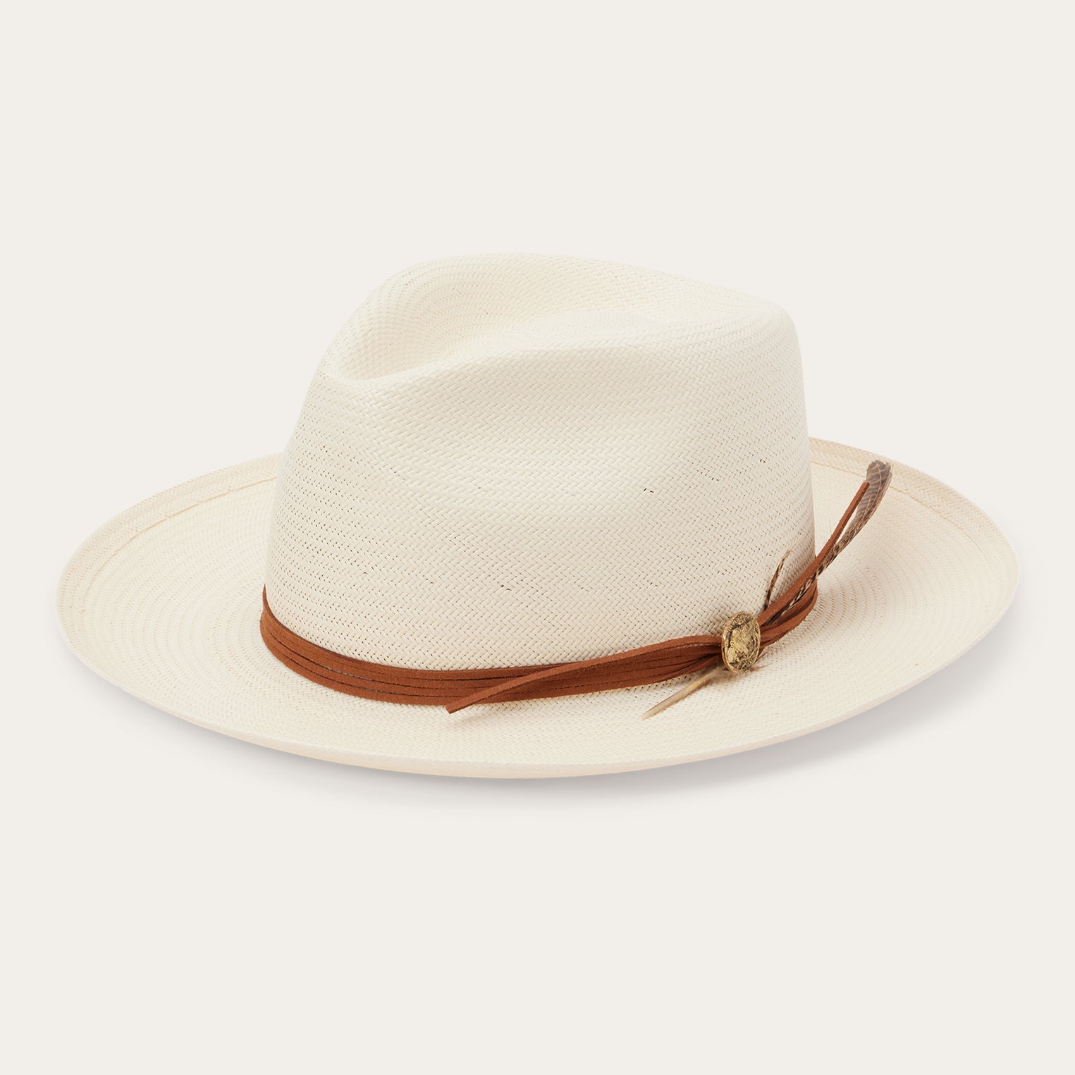 Tallahassee Shantung Straw Fedora Natural | Stetson
