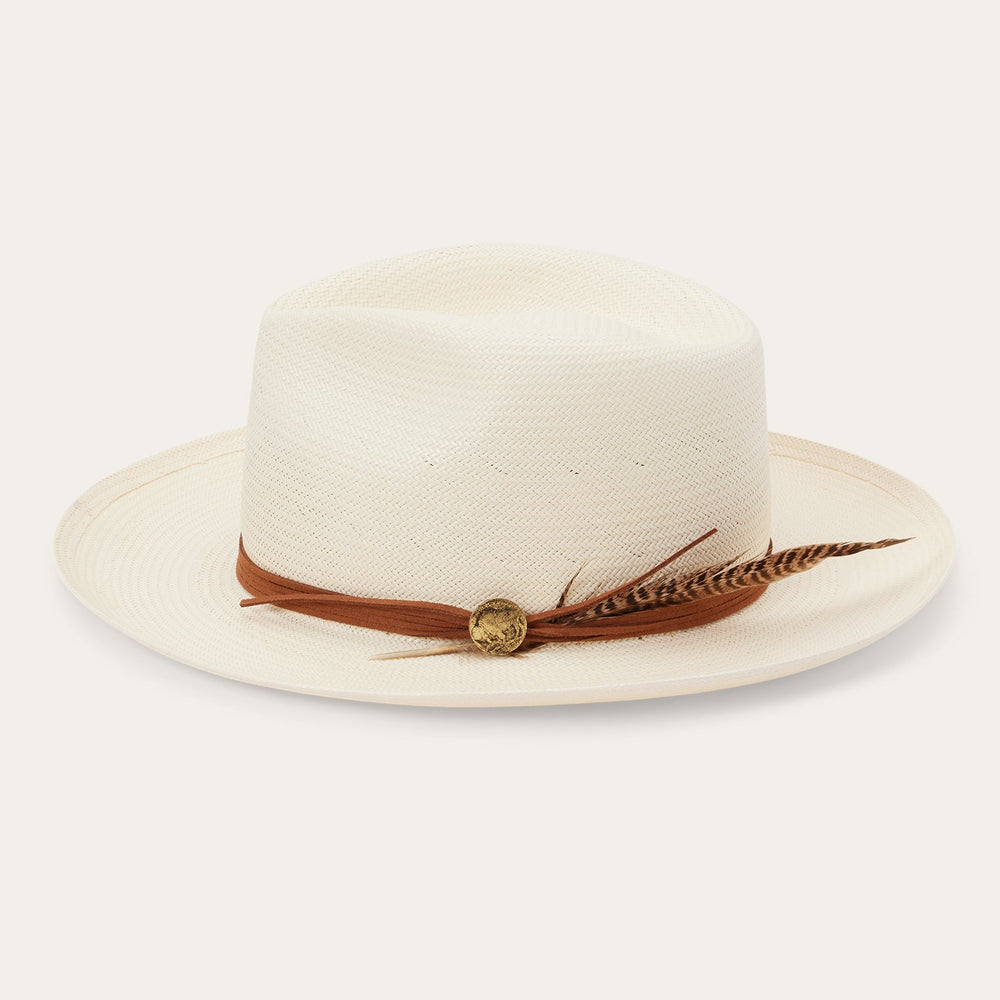 Tallahassee Shantung Straw Fedora Natural | Stetson