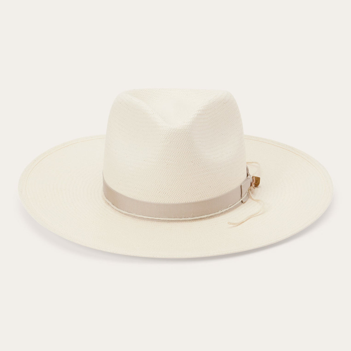 JW Marshall Straw Flat Brim Hat Natural | Stetson