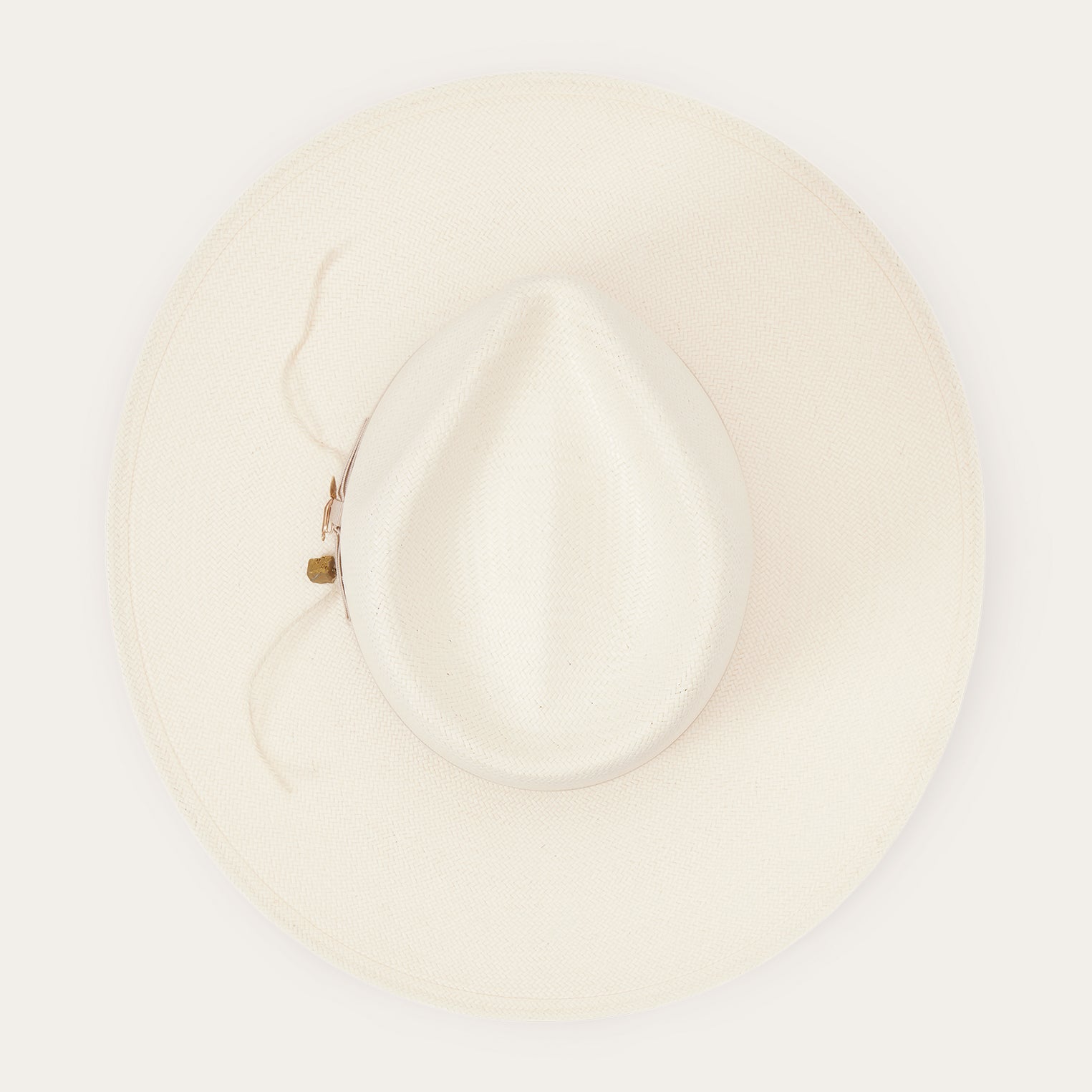 JW Marshall Straw Flat Brim Hat Natural | Stetson