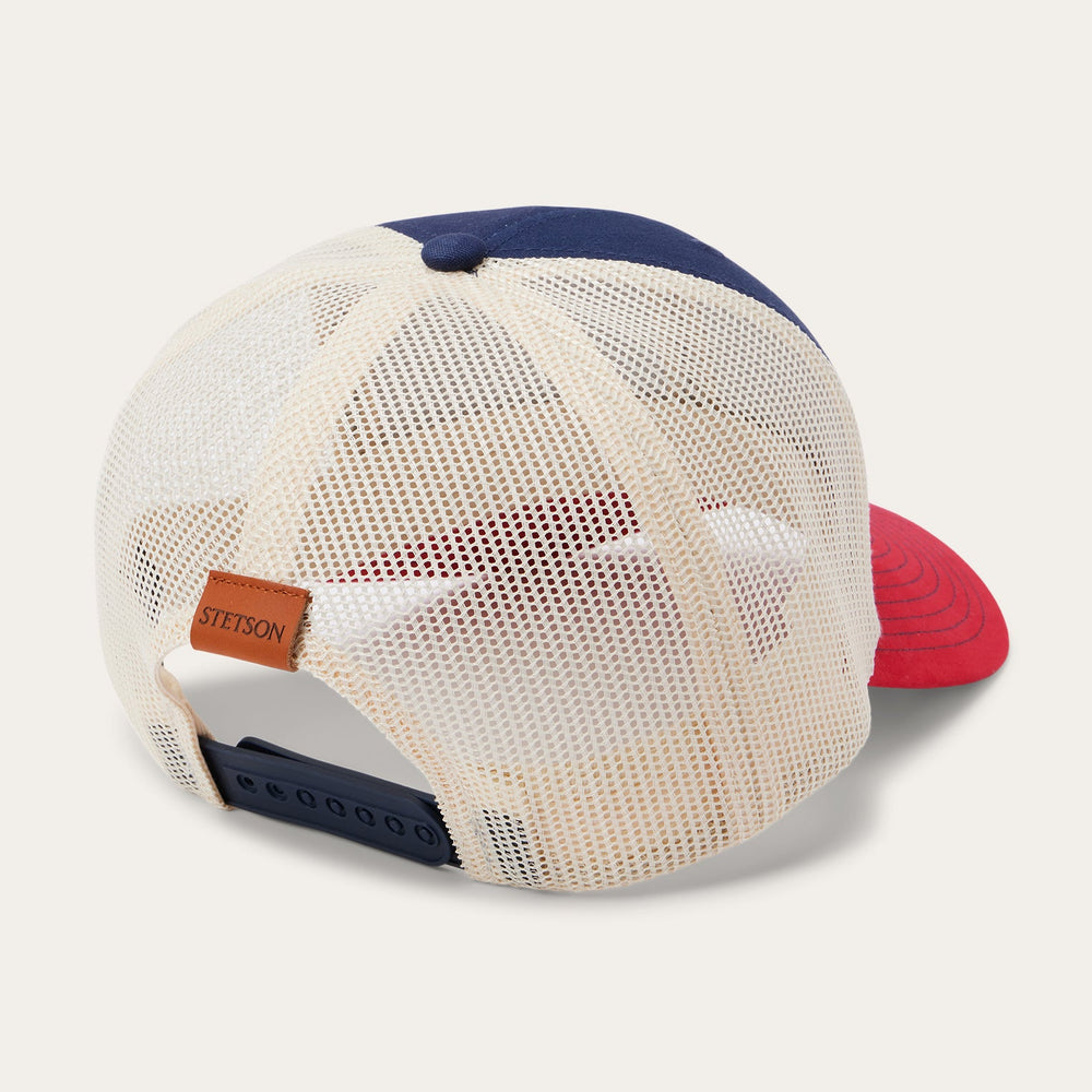 Navy Americana Trucker Cap Navy | Stetson