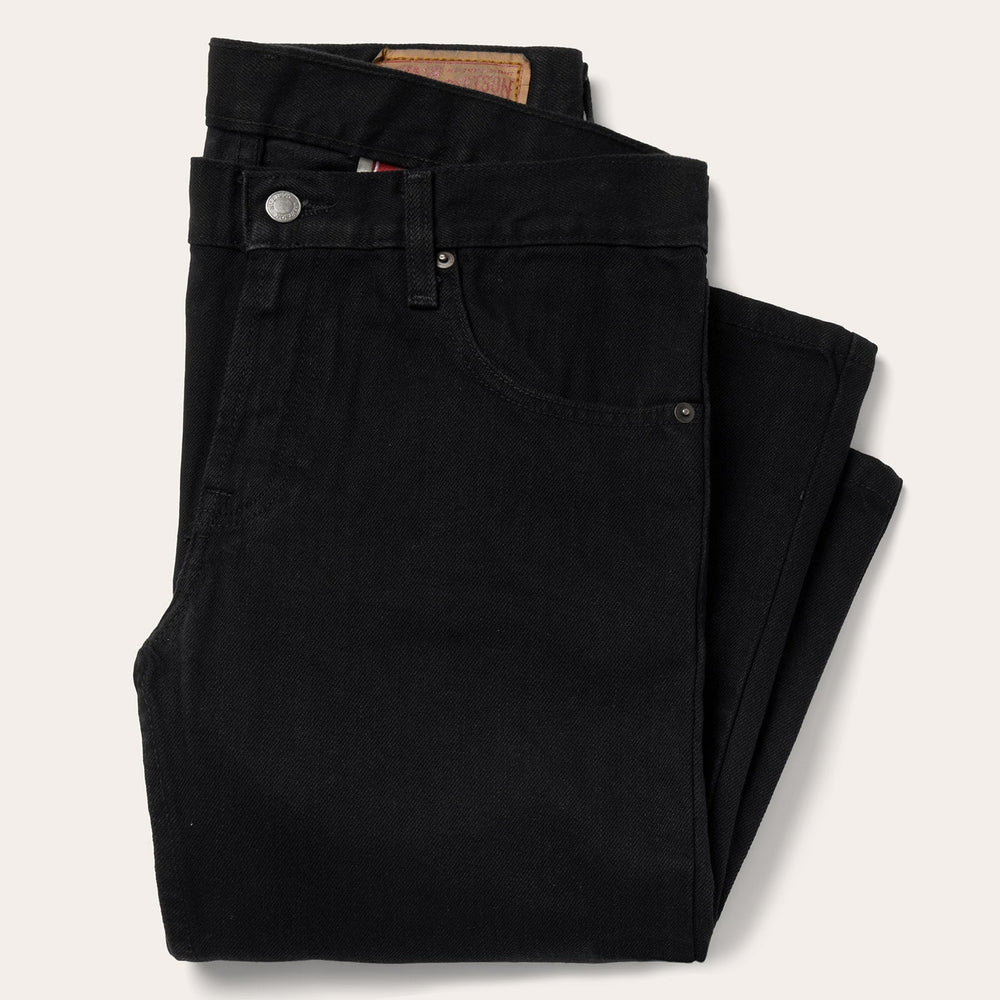 1120 Slim Fit Standard Straight Leg Jean Black | Stetson