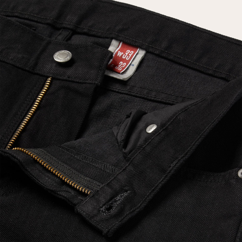 1120 Slim Fit Standard Straight Leg Jean Black | Stetson
