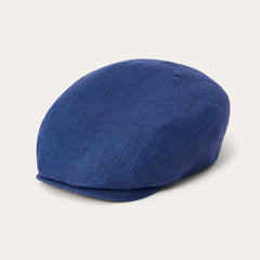 Linen Driver Cap Navy | Stetson